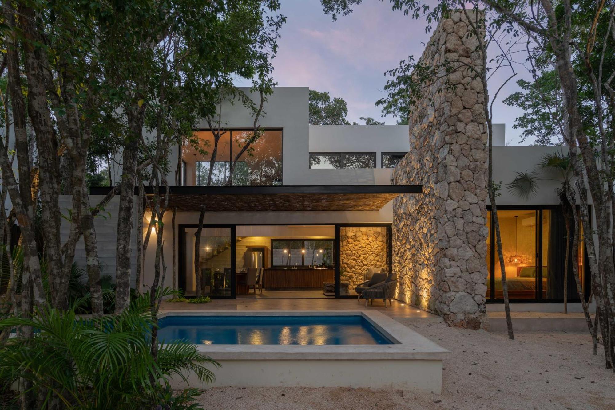 Twelve O'Clock - Luxury Villas 图卢姆 外观 照片
