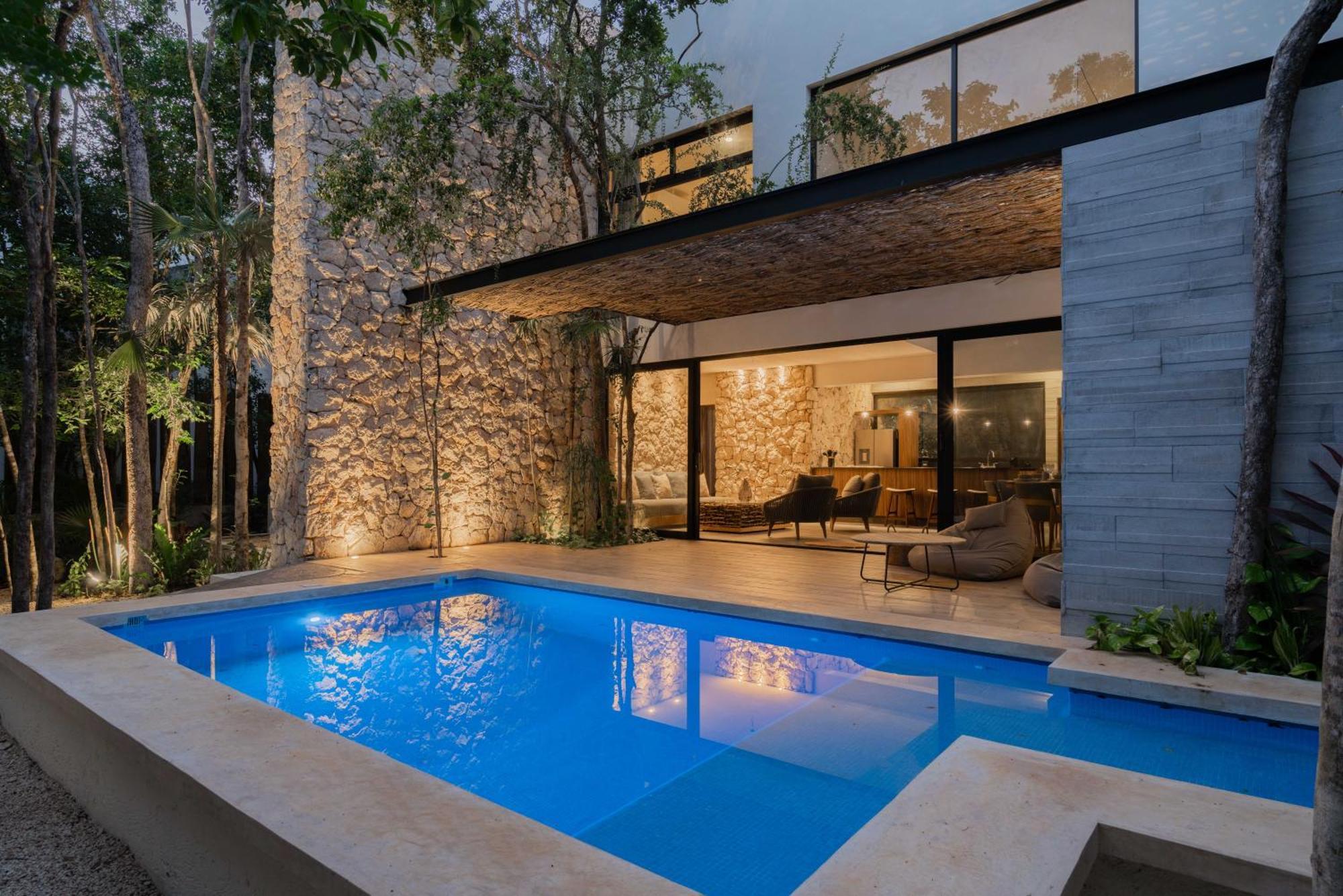 Twelve O'Clock - Luxury Villas 图卢姆 外观 照片