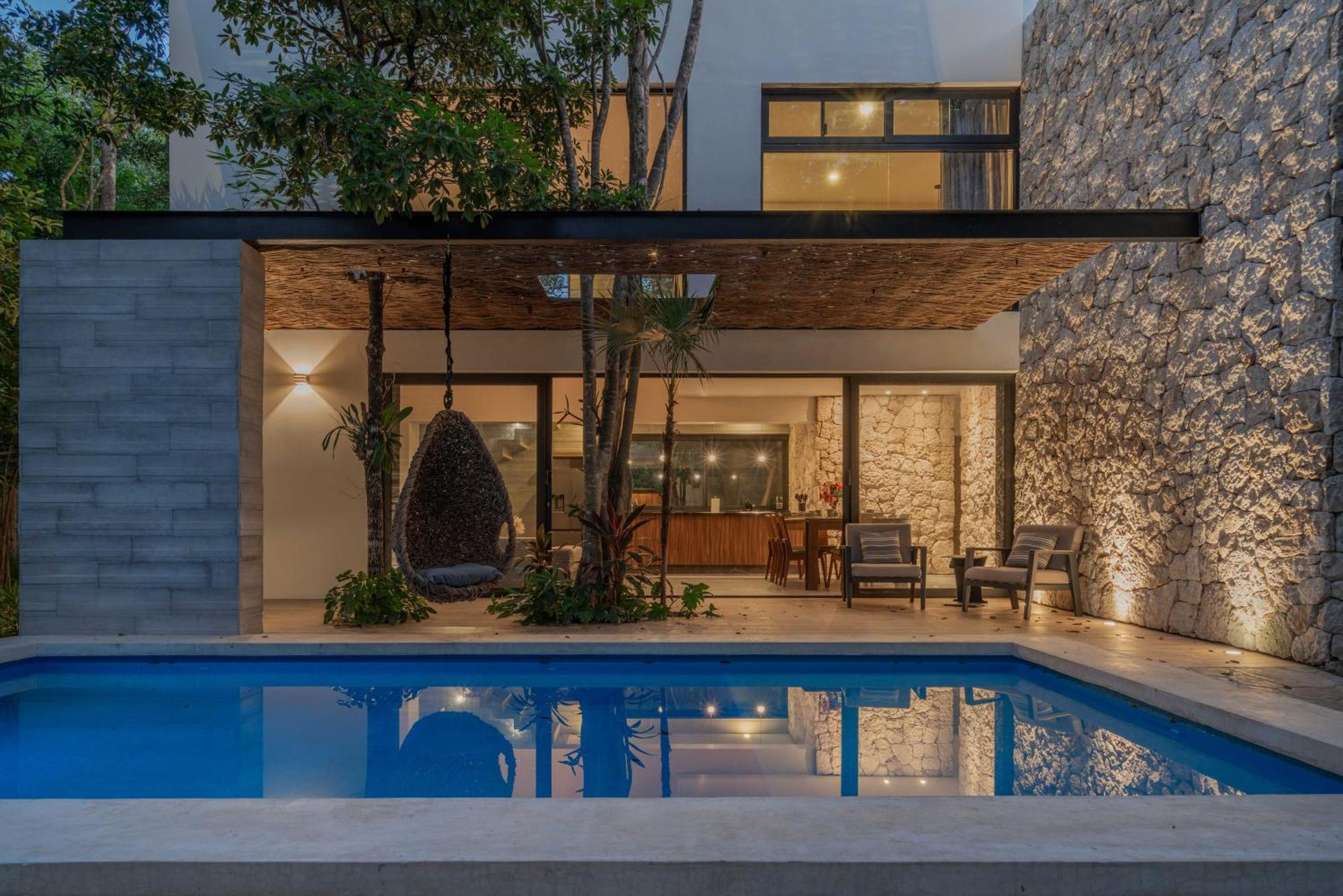 Twelve O'Clock - Luxury Villas 图卢姆 外观 照片